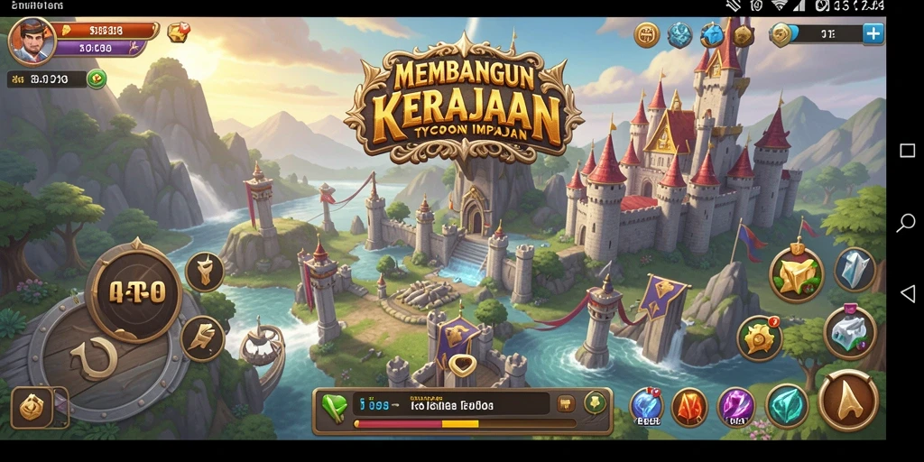 Gameplay menarik dalam 3126 yang menunjukkan kemajuan kerajaan bisnis.