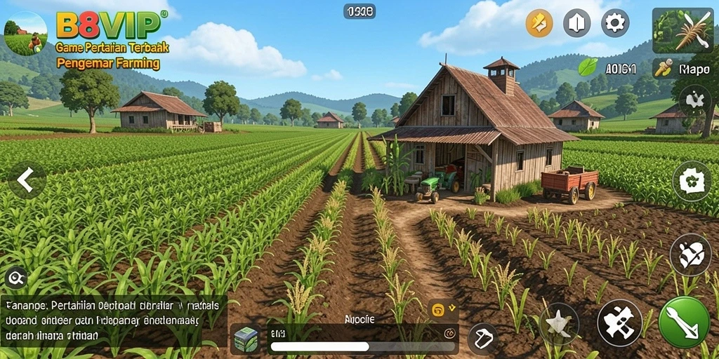 Gameplay menarik B8VIP di dunia pertanian yang penuh warna.