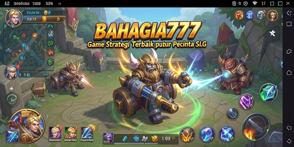 Gameplay menarik dalam BAHAGIA777 yang menantang strategi pemain.