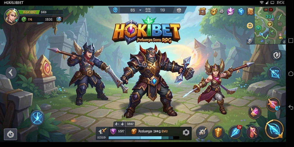 Gameplay HOKIBET yang mendebarkan dan penuh petualangan RPG.