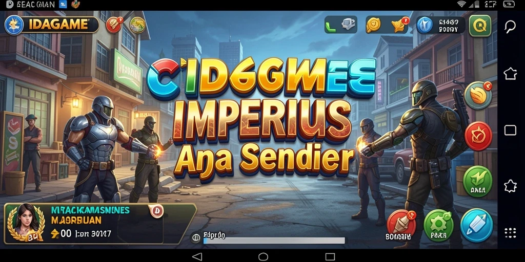 Tampilan gameplay yang menarik dalam IDAGAME dengan grafis yang memukau.