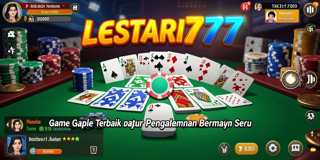 LESTARI777: Tampilan gameplay yang menarik untuk permainan Gaple