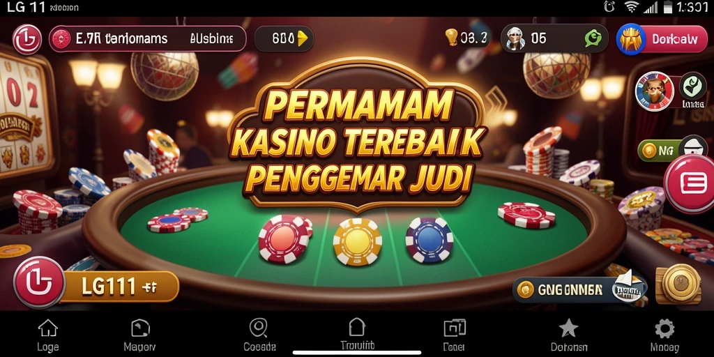 Tampilan menarik dari gameplay Kasino di LG111 yang memikat.