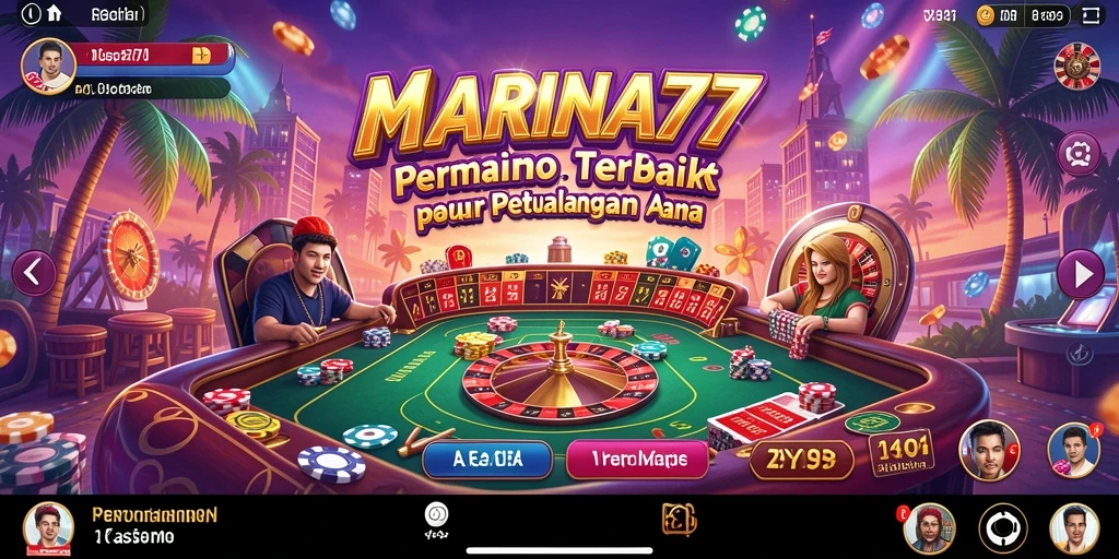 Tampilan gameplay MARINA77 yang seru dan mengasyikkan di kasino.