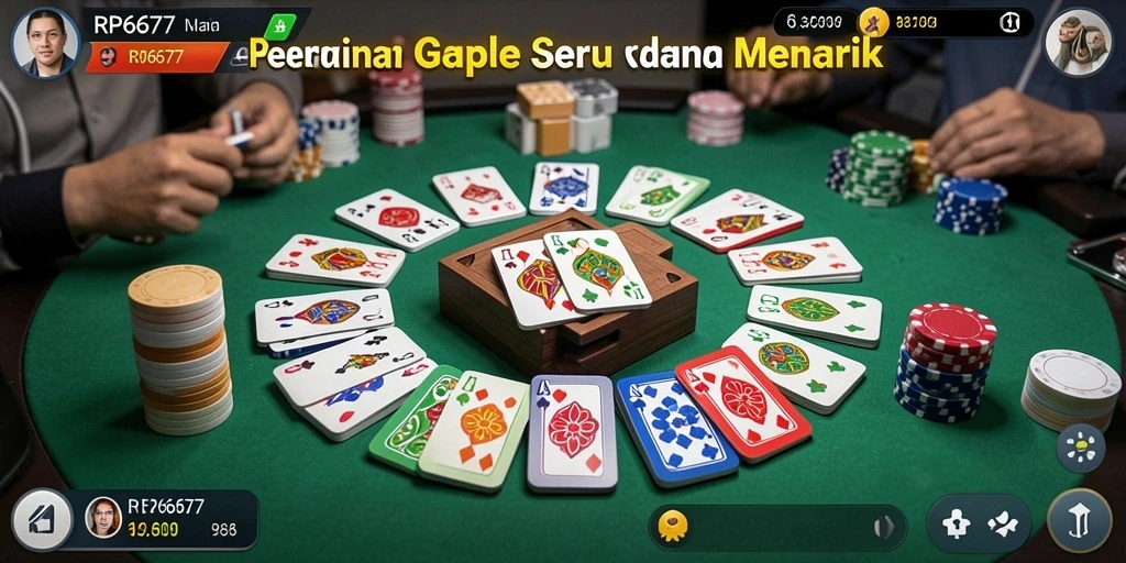 Tampilan gameplay seru dari RP6677 dengan teman-teman.