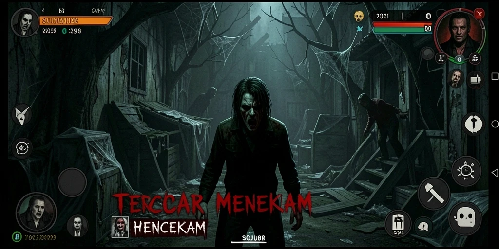 Gameplay mencekam di SOJU88 dengan suasana horor yang mendalam.