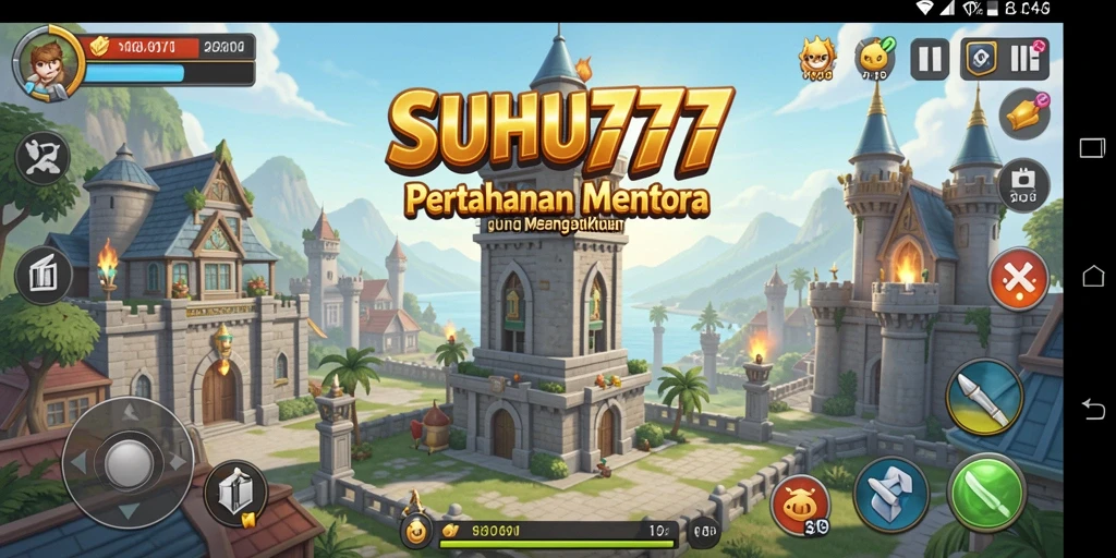 Menampilkan gameplay menara pertahanan yang seru dan strategis.