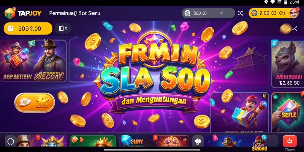 Gameplay seru dan grafis menakjubkan dalam TAPJOY