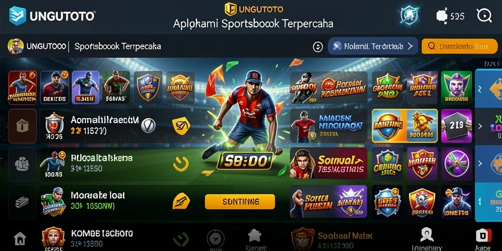 Tampilan gameplay UNGUTOTO yang menarik dan interaktif.
