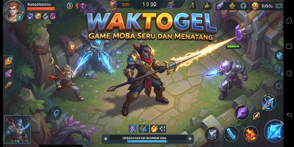 Tampilan gameplay seru dari WAKTOGEL yang penuh strategi.