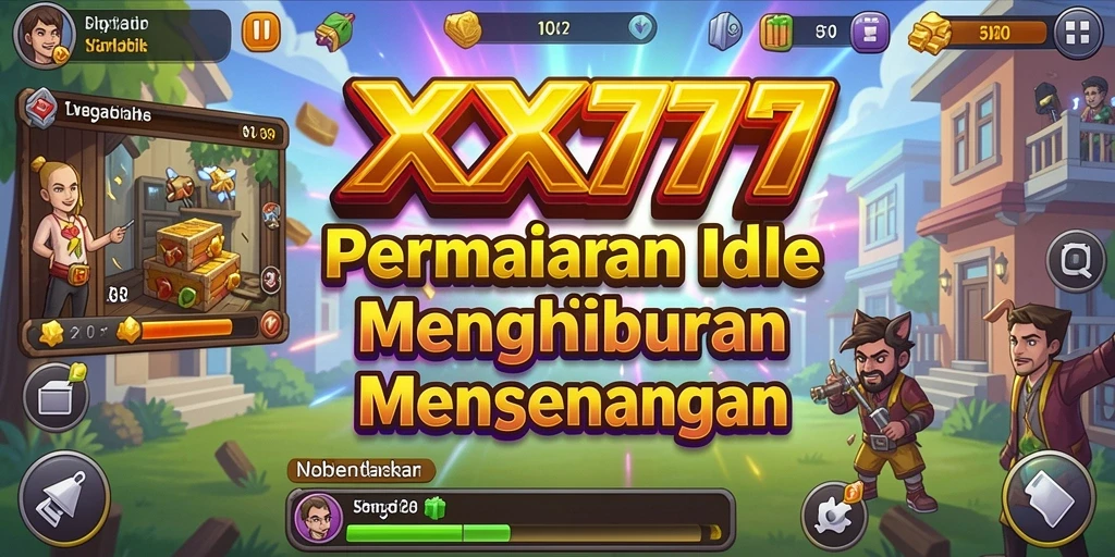 Tampilan screenshot utama XXX777 menampilkan gameplay Idle yang seru dan menghibur.